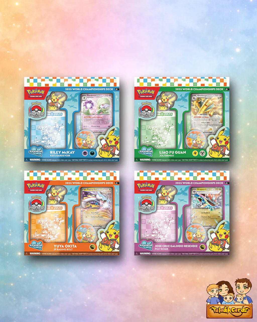 2025 World Championship Decks (Set of 4)