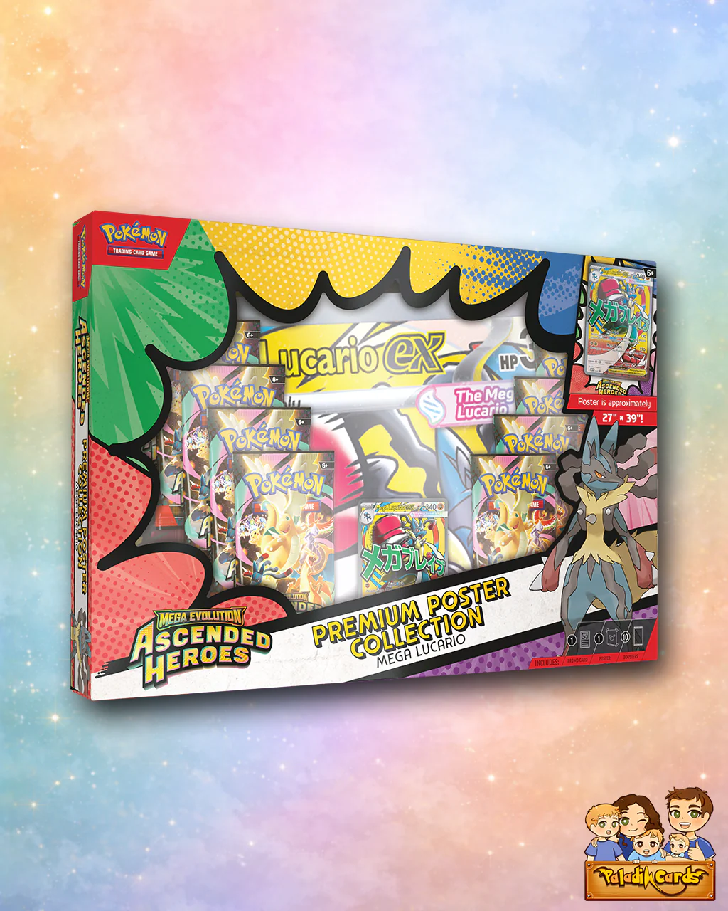 Ascended Heroes Premium Poster Collection selected at random (Mega Lucario OR Mega Gardevoir) - Image 2