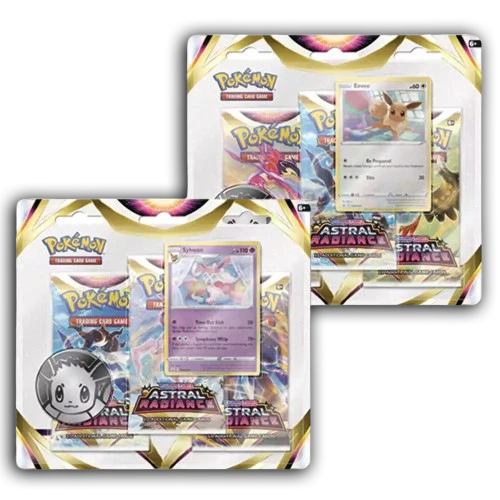 Pokémon TCG: Sword & Shield — Astral Radiance 3-Pack Blister [Set of 2]