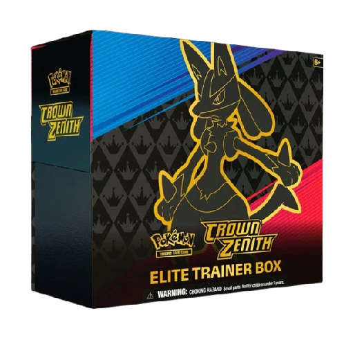 Pokémon TCG: Crown Zenith Elite Trainer Box Sealed Case
