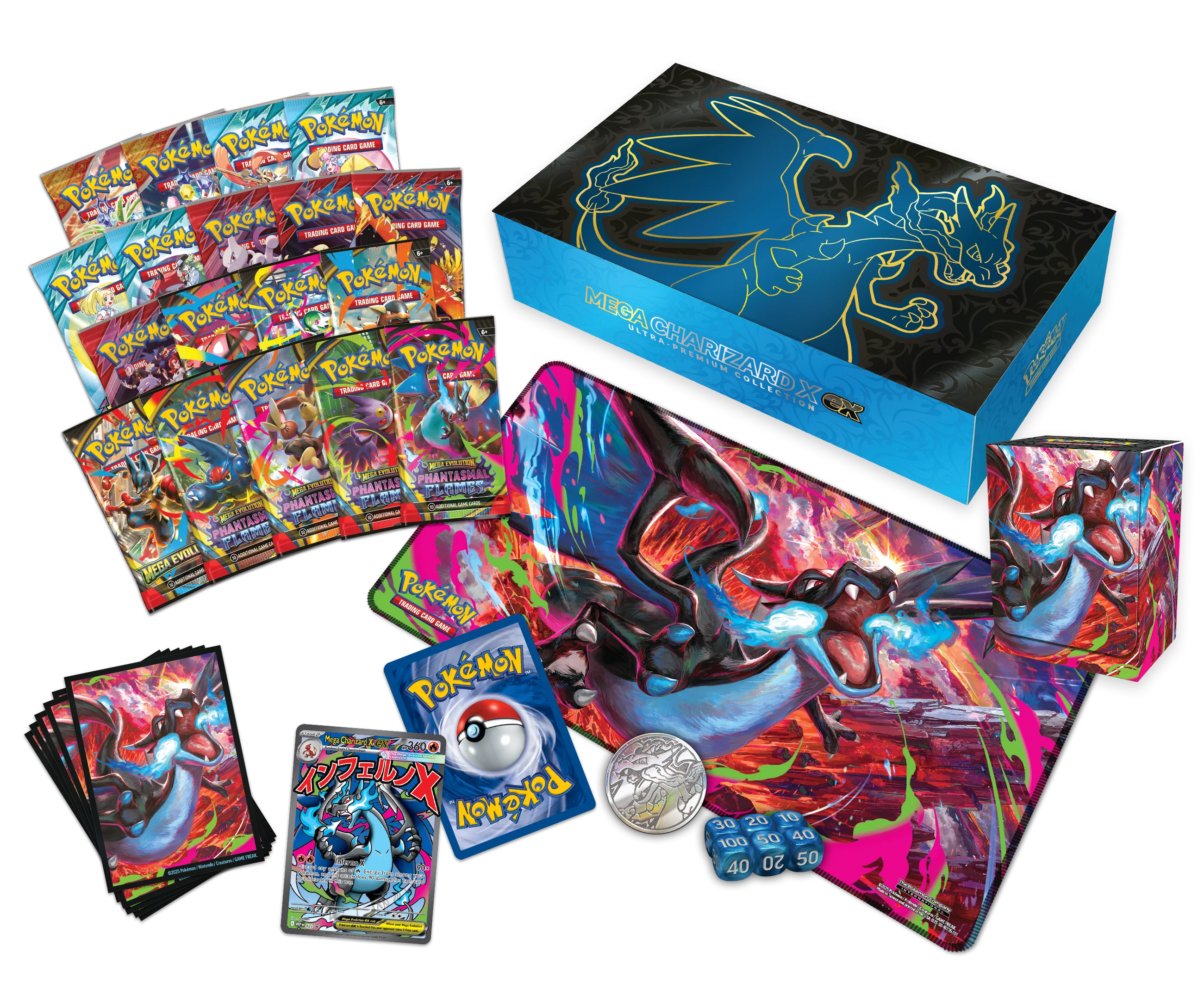 Pokémon TCG: Mega Charizard X ex Ultra-Premium Collection - Image 2
