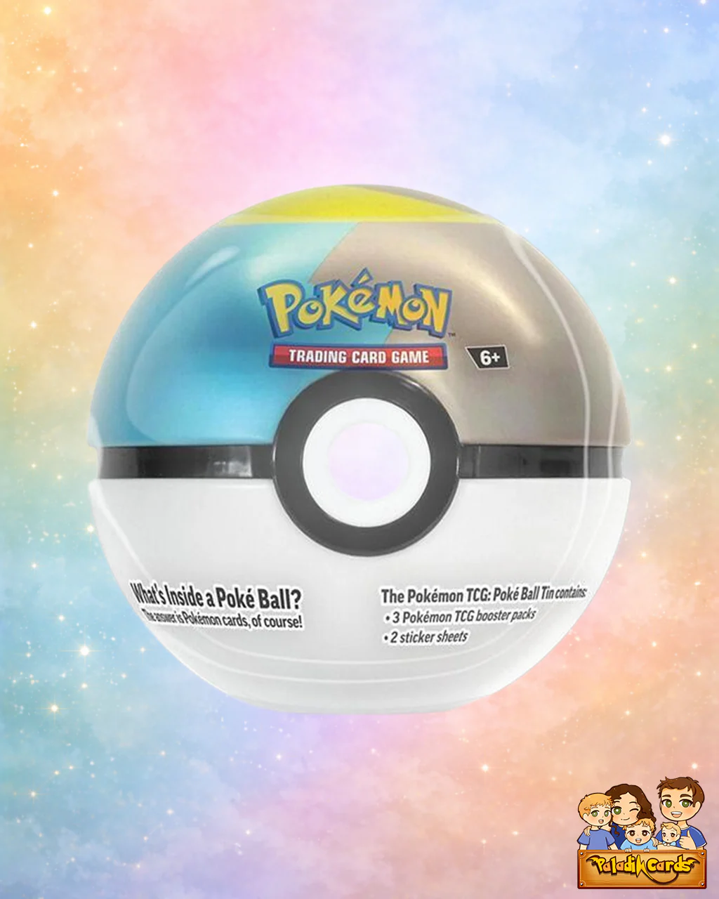 Pokémon TCG: 2024 Q4 Poké Ball Tin (1 Selected at Random from 5 Styles)