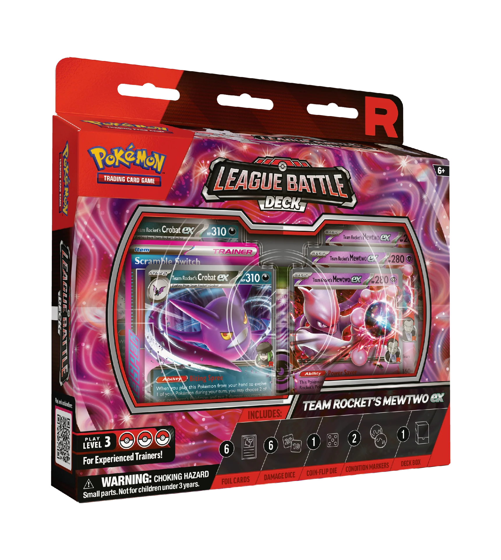 Pokémon TCG: Team Rocket’s Mewtwo ex League Battle Deck
