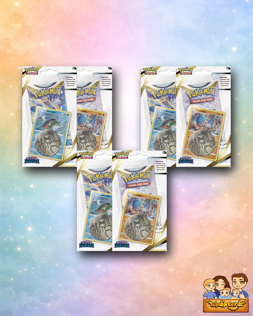 Silver Tempest Checklane Blister Bundle (6 total)