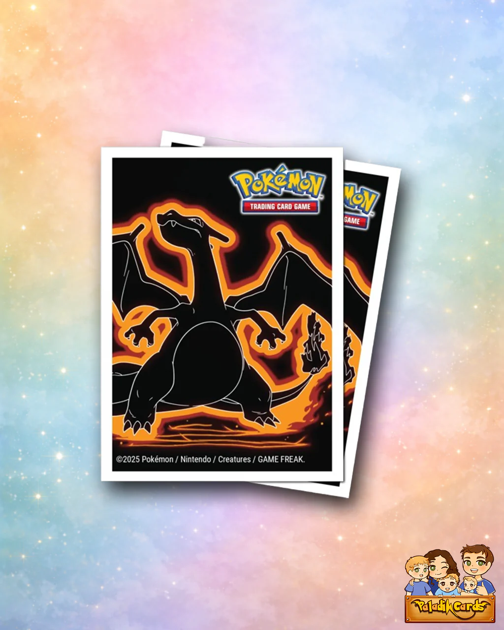 Ultra PRO Apex Sleeves – Neon Kanto Charizard